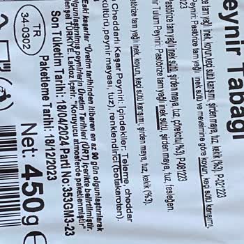 Getir Bozuk Peynir Muhatap Yok