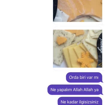 Getir Bozuk Peynir Muhatap Yok