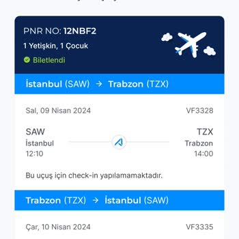 AJet (Anadolu Jet) Check-in Sorunu Ve Çağrı Merkezi Erişim Problemi