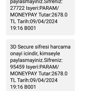 MoneyPay Para İadesi İçin