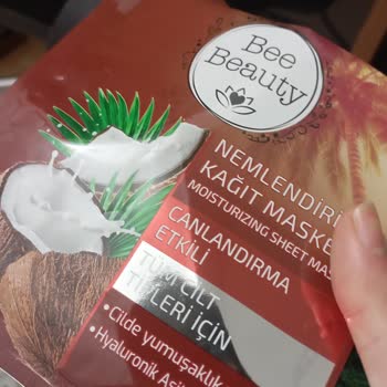 Bee Beauty Maskede Kağıt Yok