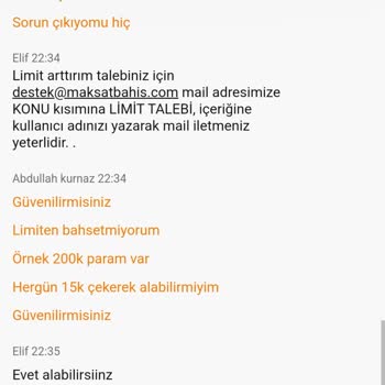MaksatBahis 100K Paramı Alamadım.