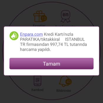 TikTak Kirala Hesabımdan Para Çekildi