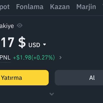 Binance Para Almayı Biliyor Ama Parayı Çekmeye Müsaade Etmiyor.