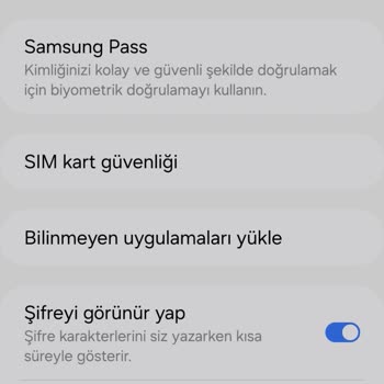 Samsung Telefon Güvenli Klasör Hata Veriyor Ve Kullanmıyorum