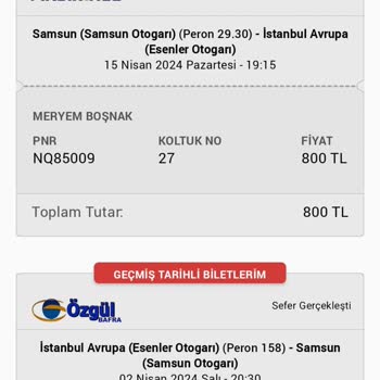 O-bilet Ve Fındıkkale Mağduriyeti