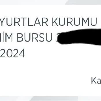 KYK Bursum Yattı Fakat Kullanamıyorum.