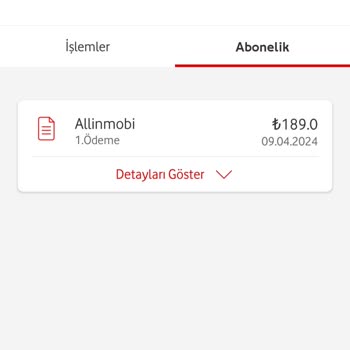 Vodafone Üyelik İptali Yapmak İstiyorum