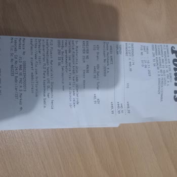 FLO Ayakkabı Yeni Ayakkabının Kısa Sürede Deformasyonu