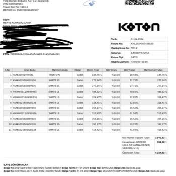 Koton İade Edilen Ürünleri Kaybedip Para İadesi Yapmıyor