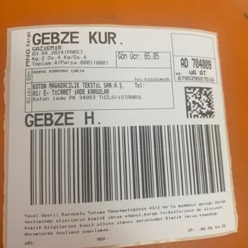 Koton İade Edilen Ürünleri Kaybedip Para İadesi Yapmıyor