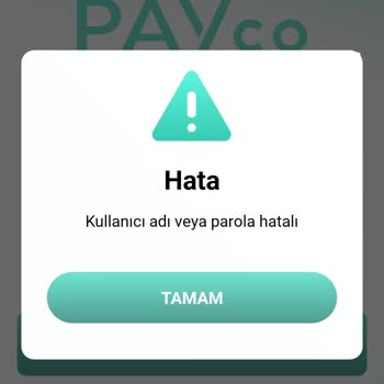 PayCO Hesabıma Giriş Yapamıyorum