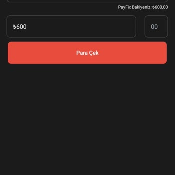 PayFix Yapı Kredi Hesabıma Para Çekim Yapamıyorum