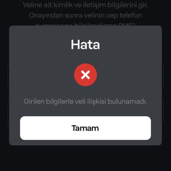 Papara Hesabımda Veli Onayı Alamıyorum