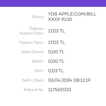 Apple Hesabımdan İzinsiz Para Çekiliyor.