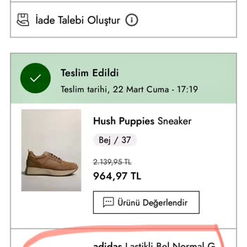 Boyner Satın Aldığım Ürün Teslim Edilmedi
