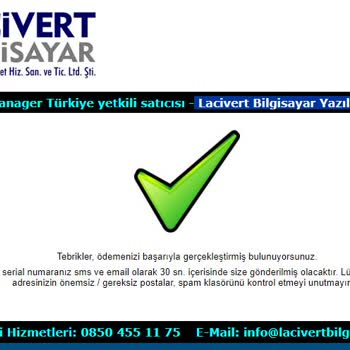 Lacivert Bilgisayar Idm KEY Tarafıma İletilmedi