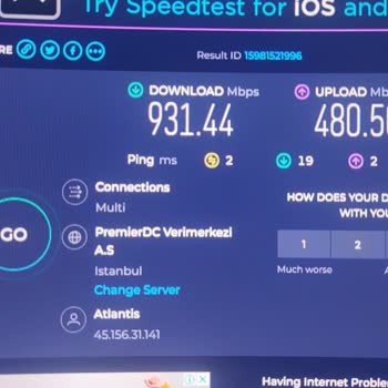 AtlantisNet İnternet Hızının Düşürülmesi