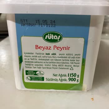 Sütaş Peynir STT'den Önce Bozuldu