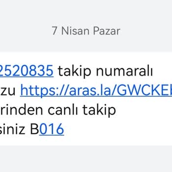 Aras Kargo 3900TL Değerinde Olan Kargomu Kaybetti. Kargom Ortada Yok.