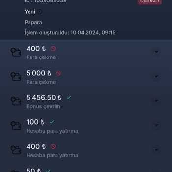 7Slots Para Çekme Sorunu