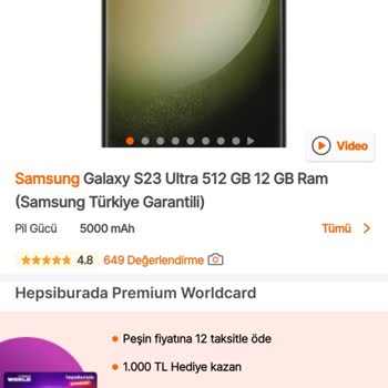 Hepsiburada Premium Worldcard 12 Taksit Reklam Yalanı