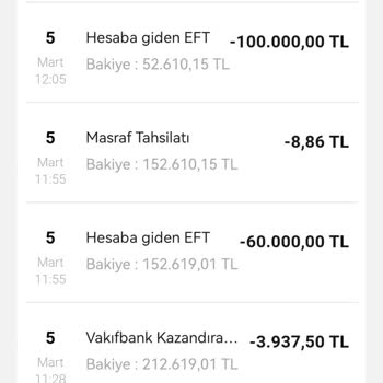 VakıfBank Kazandıran Tarife İptali