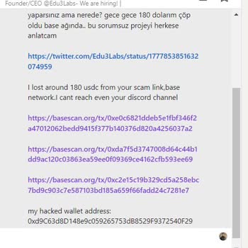 Edu3Labs Projesi Mağduriyet!