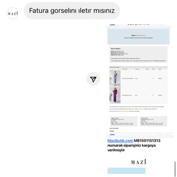 Mazi Butik Müşteri Memnuniyetsizliği Lütfen Görselleri İnceleyin