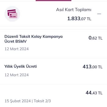 QNB Finansbank Yıllık Üyelik Ücreti İade Talebi