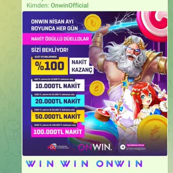Onwin Promosyonu Hayal Ürünüdür