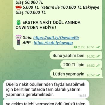 Onwin Promosyonu Hayal Ürünüdür