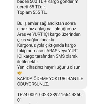 Cemre.butik6 (Instagram) Sosyal Medya Butiğinden Kargo Ücreti Adı Altında Talep Edilen Yüksek Miktar
