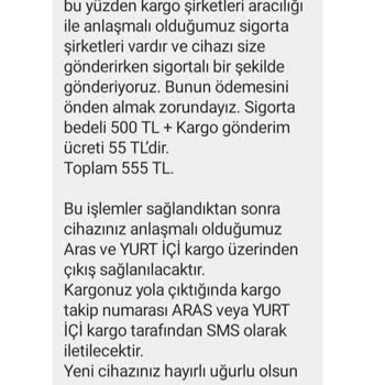 Cemre.butik6 (Instagram) Sosyal Medya Butiğinden Kargo Ücreti Adı Altında Talep Edilen Yüksek Miktar