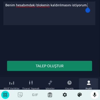 Wallet Skype Borsa Hesabımın Bloke İşleminin Çözülmesi