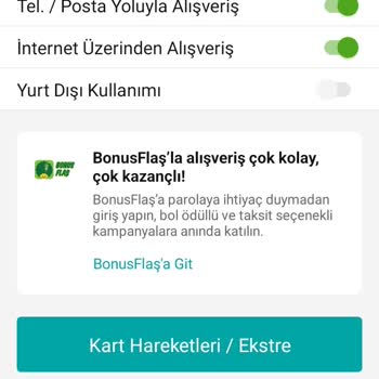 Garanti BBVA Kredi Kartı Bonus Tanımlama Sorunu
