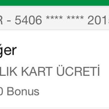 Garanti BBVA Haksız Kart Ücreti Kesilmesi