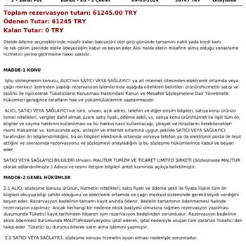 Malitur Rehber Organizasyon Sorunu