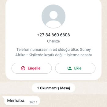 WhatsApp Şikayetim Var Benim