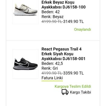 Sportive Kargoya Verilmeyen Sipariş