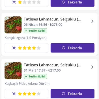 Tatlıses Lahmacun Teslim Edilmeyen Sipariş