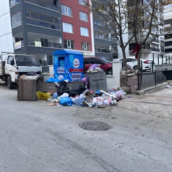 Altındağ Belediyesi Altındağ'da Çöpler Toplanmıyor