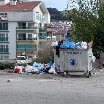 Altındağ Belediyesi Altındağ'da Çöpler Toplanmıyor