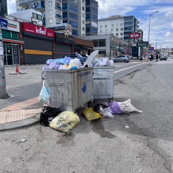 Altındağ Belediyesi Altındağ'da Çöpler Toplanmıyor