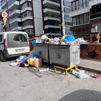 Altındağ Belediyesi Altındağ'da Çöpler Toplanmıyor