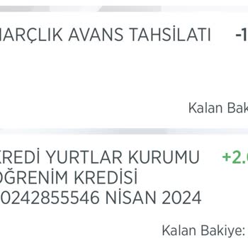Ziraat Bankası Harçlık Avans Tahsilatı Kesintisi?