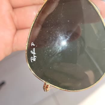 Rayban Güneş Gözlüğüm Küflendi