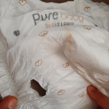 Pure Baby Kalitesiz Yırtılan Bez