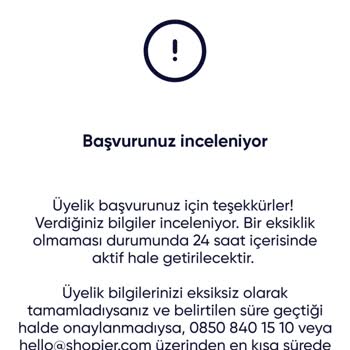 Shopier Uygulaması Ödeme Yapmıyor