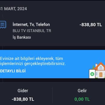 Blutv Üyeliğimi İptal Ettikten 1 Hafta Sonra Hesabımdan Yine Çekilen Para!